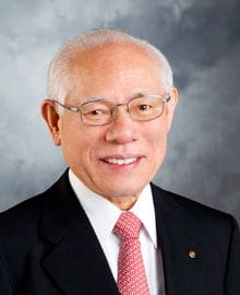 RI President Sakuji Tanaka