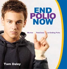 Olympic athletes help Rotary promote polio eradication