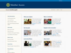 Rotary.org Member Access