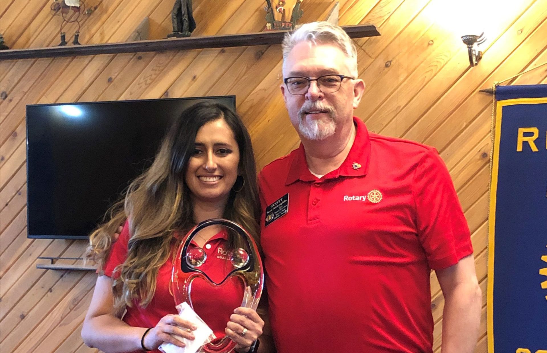 2019-2020 Rotarian of the Year, Lorena Beckius