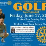 Broken Bow Area Golf Tournament