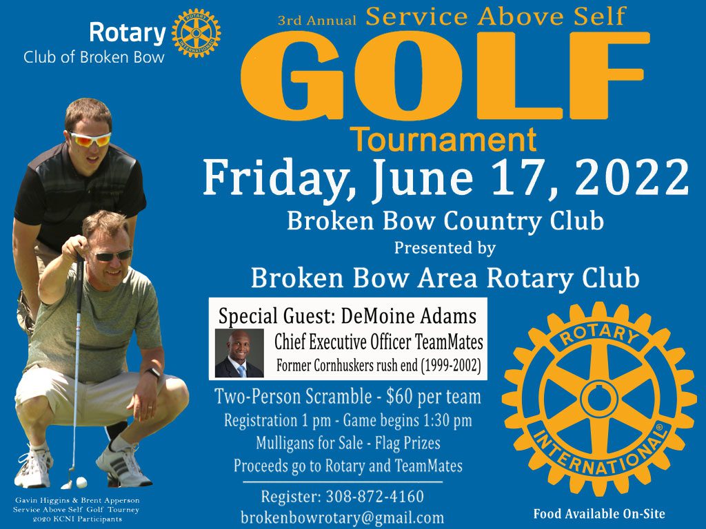 Broken Bow Area Golf Tournament