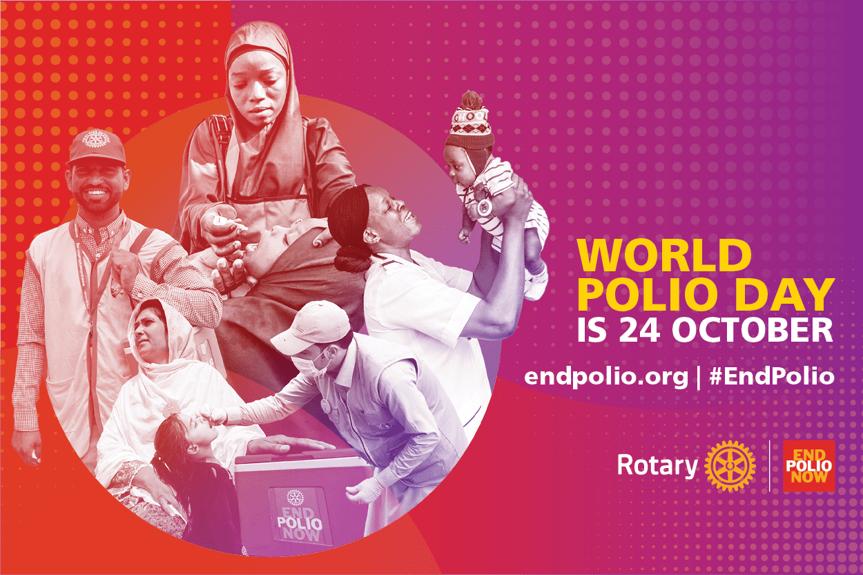 World Polio Day is Oct 24