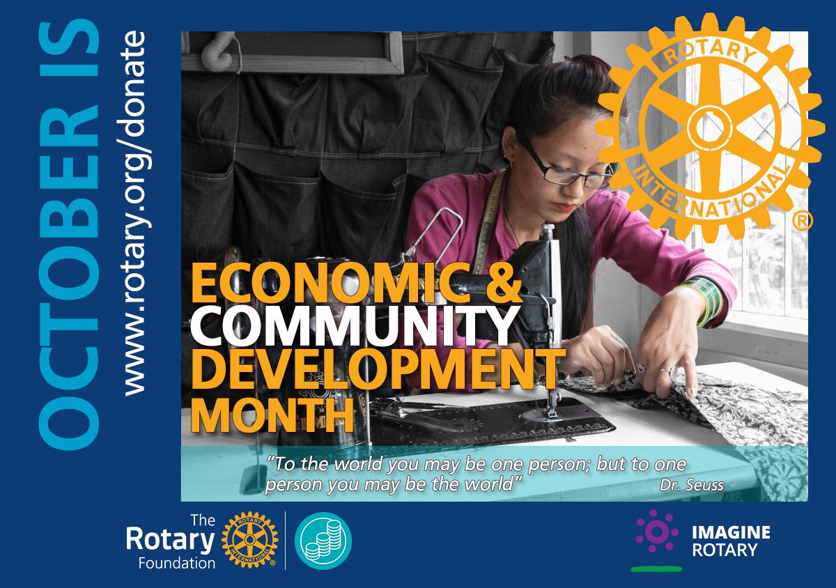 Community Development Month Economic and Community Development Month - Rotary District 5630
