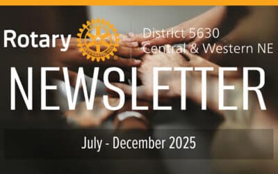 July-December 2025 District 5630 Newsletter